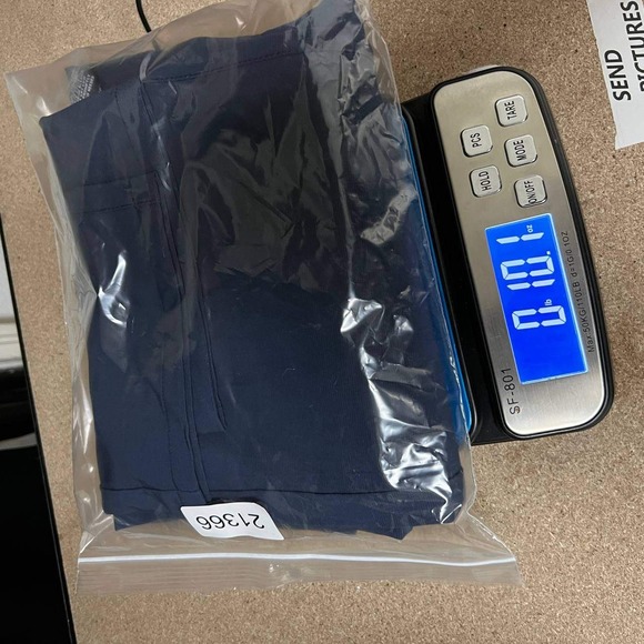 Travis Mathew Golf Pants Men Navy Blue 34x30 Stretch Trousers Pockets Outdoor - Picture 8 of 8